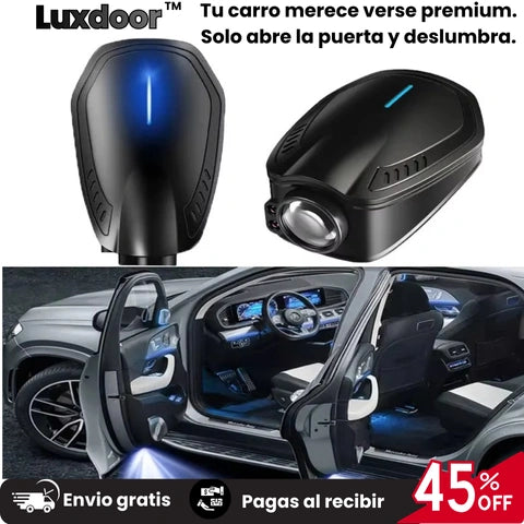 LUXDOOR™ PAR de Luces Inteligentes Que Transforman Tu Carro