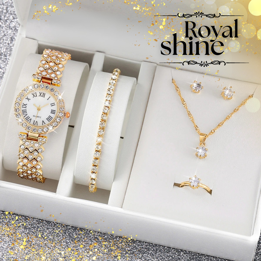 RoyalShine™ Set Dorado 6 en 1